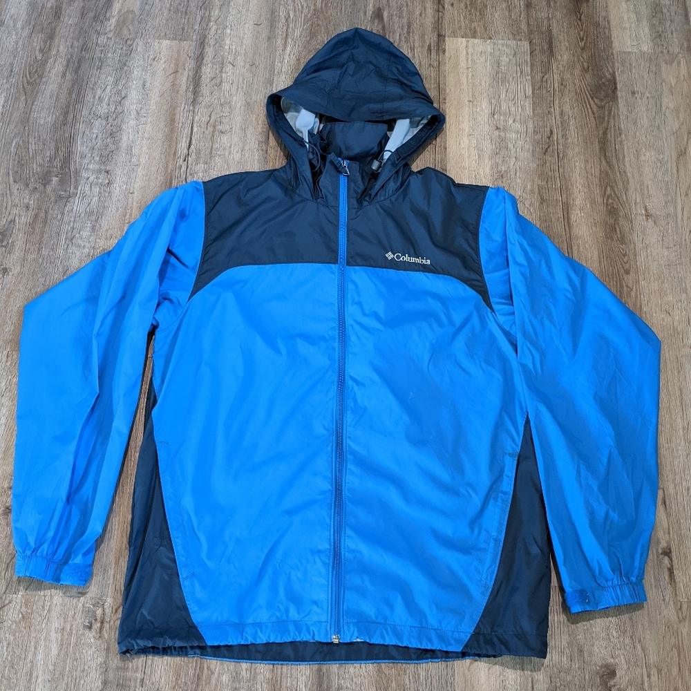Columbia rain jacket, men's size medium
